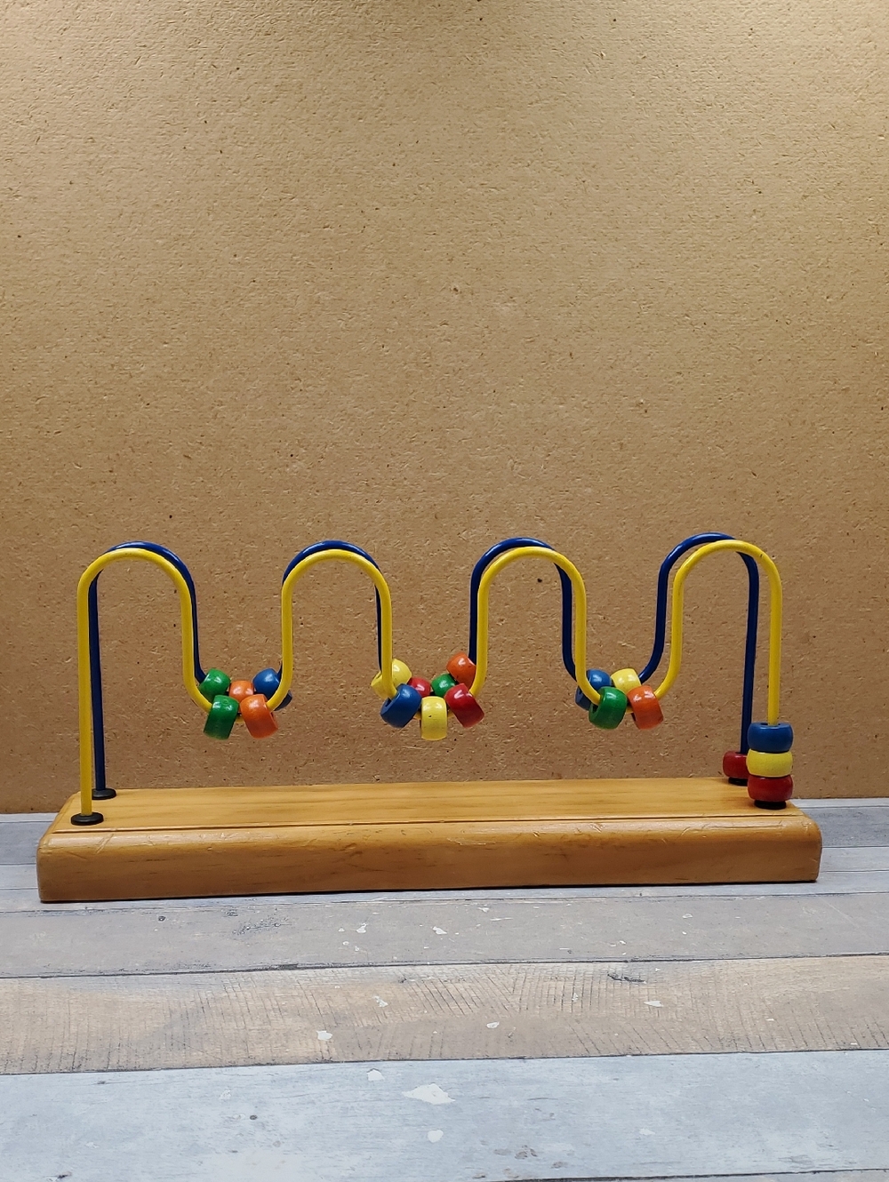 Educo Caterpillar Wood Bead Maze Made in Canada Home School Classroom ED129